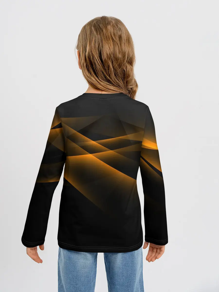 Детский лонгслив / Золотой герб