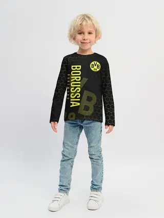 Детский лонгслив / Боруссия Дортмунд