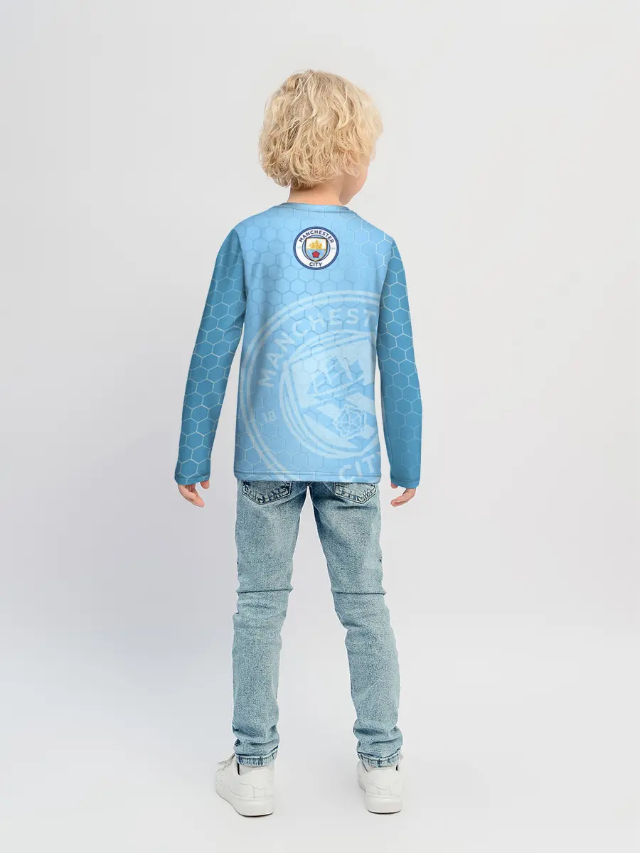 Детский лонгслив / Манчестер Сити