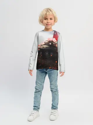 Детский лонгслив / ТАНК СССР