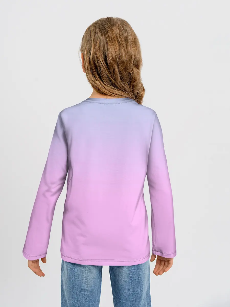 Детский лонгслив / Дзётаро кудзе фиолет