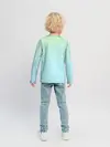 Детский лонгслив / Дзётаро кудзе бирюза
