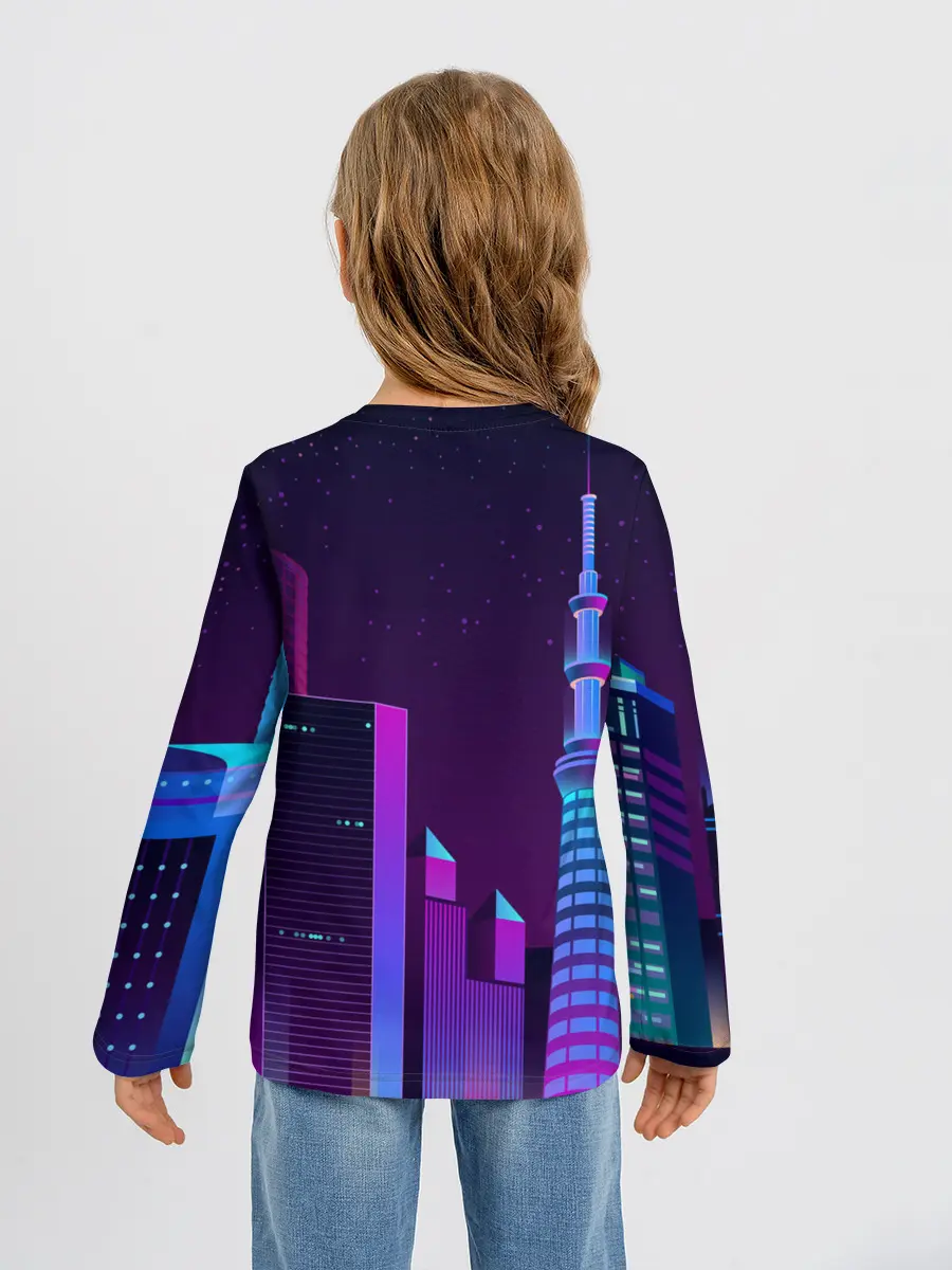 Детский лонгслив / JoJo Bizarre Adventure