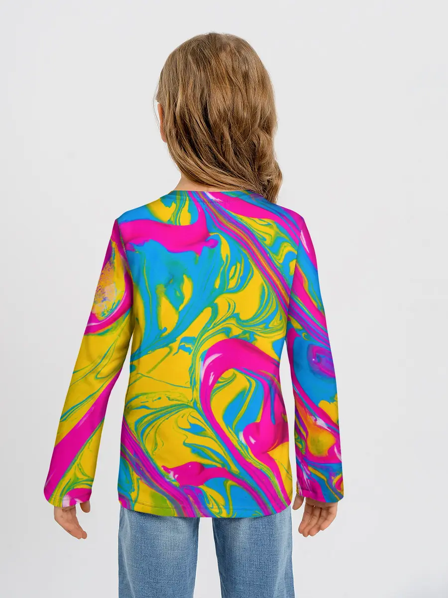 Детский лонгслив / JoJo Bizarre Adventure