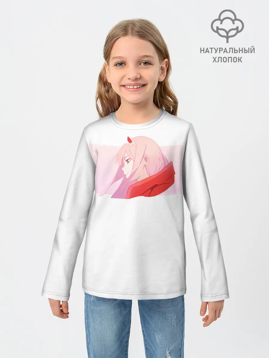 Детский лонгслив / Ноль два профиль