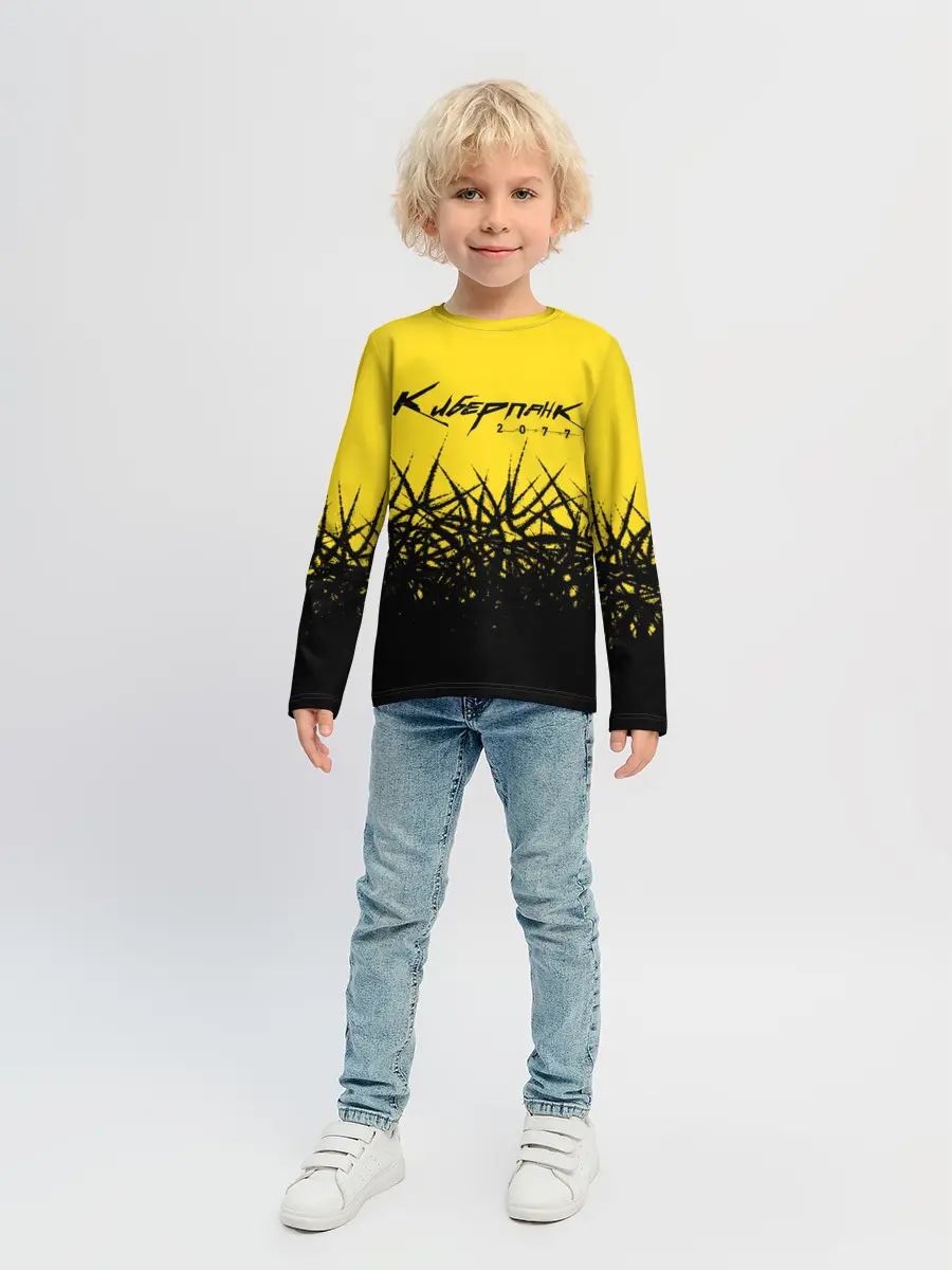 Детский лонгслив / Киберпанк