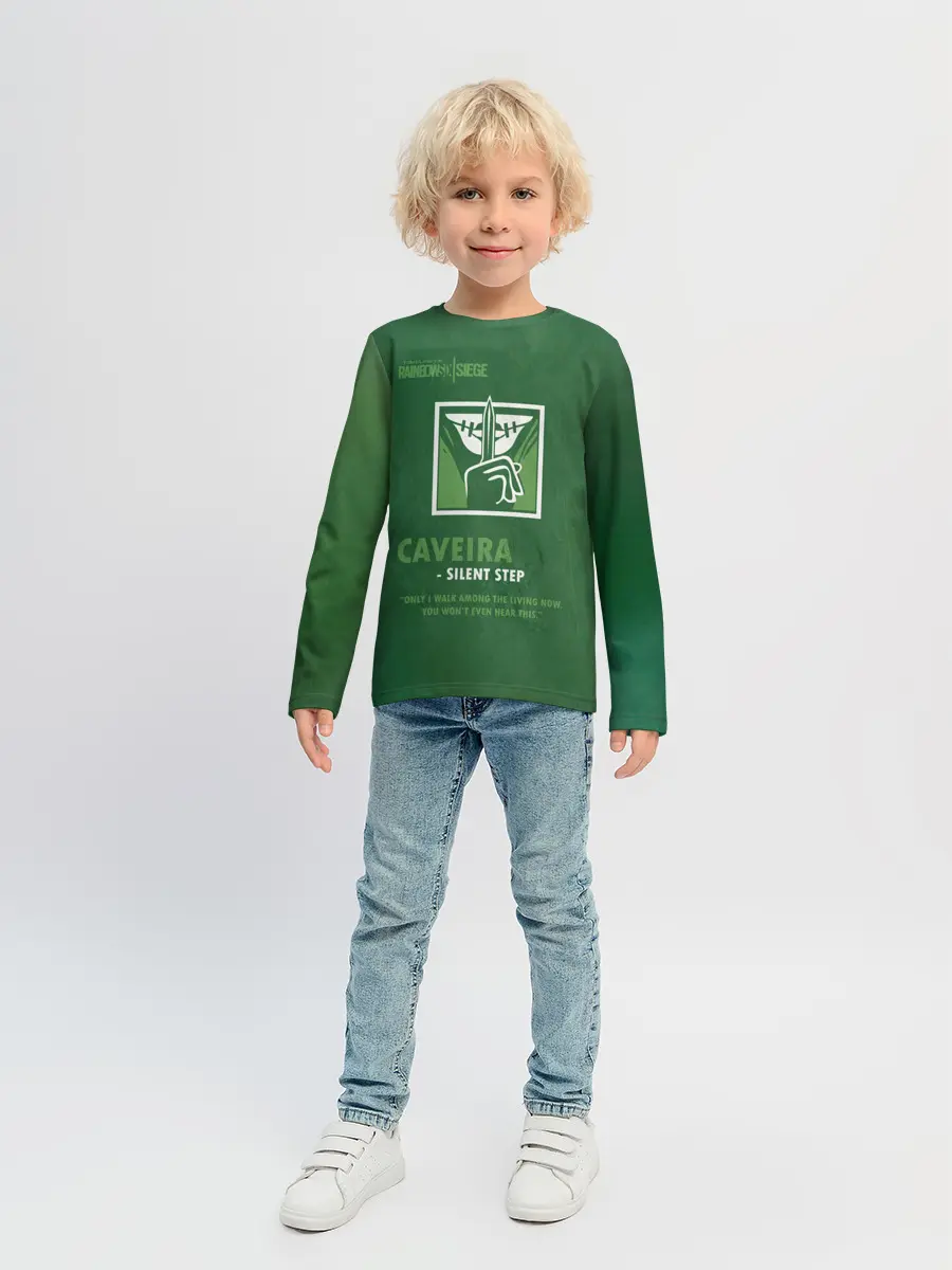 Детский лонгслив / Caveira
