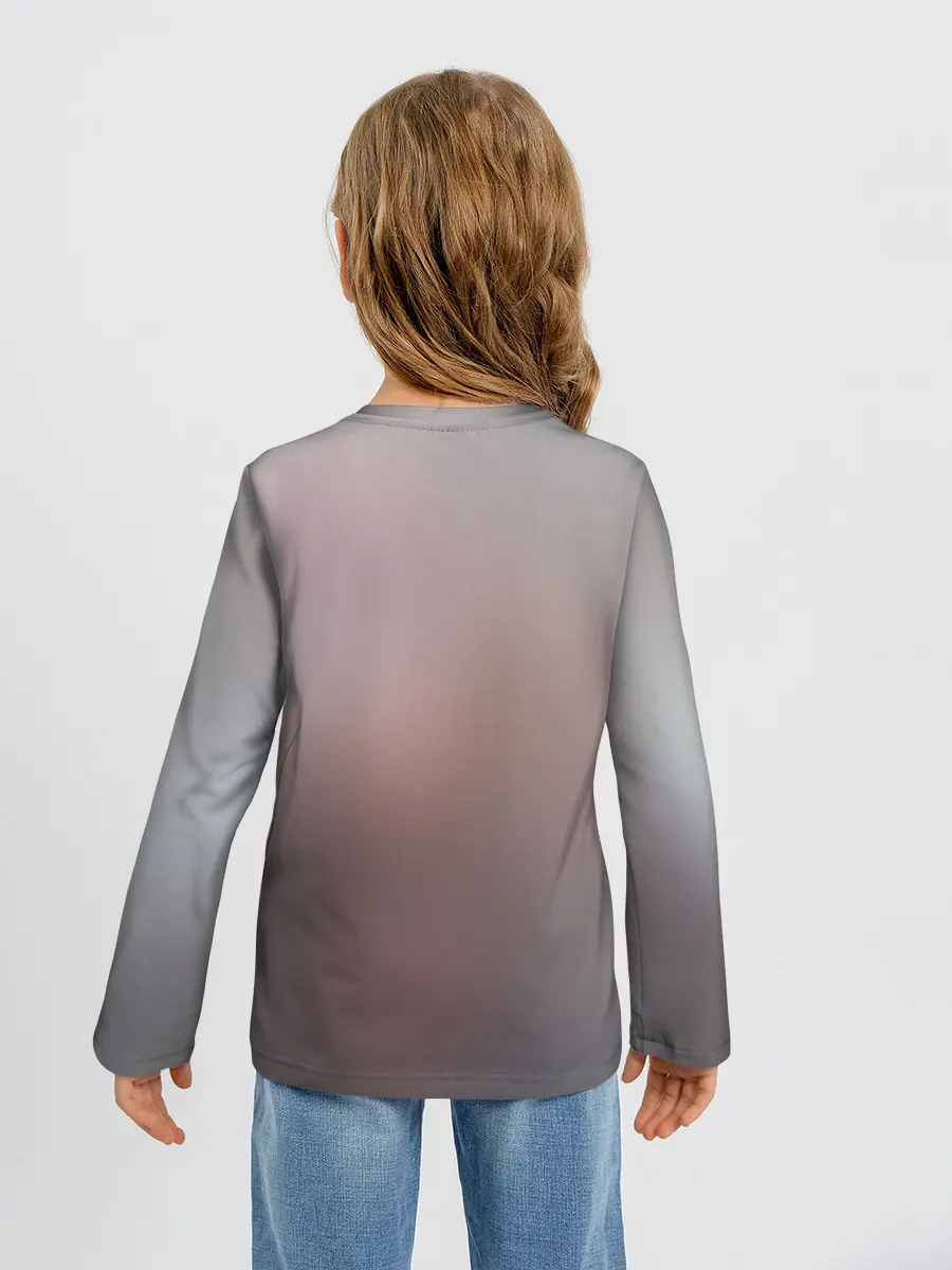 Детский лонгслив / Ноль два и Хиро вместе