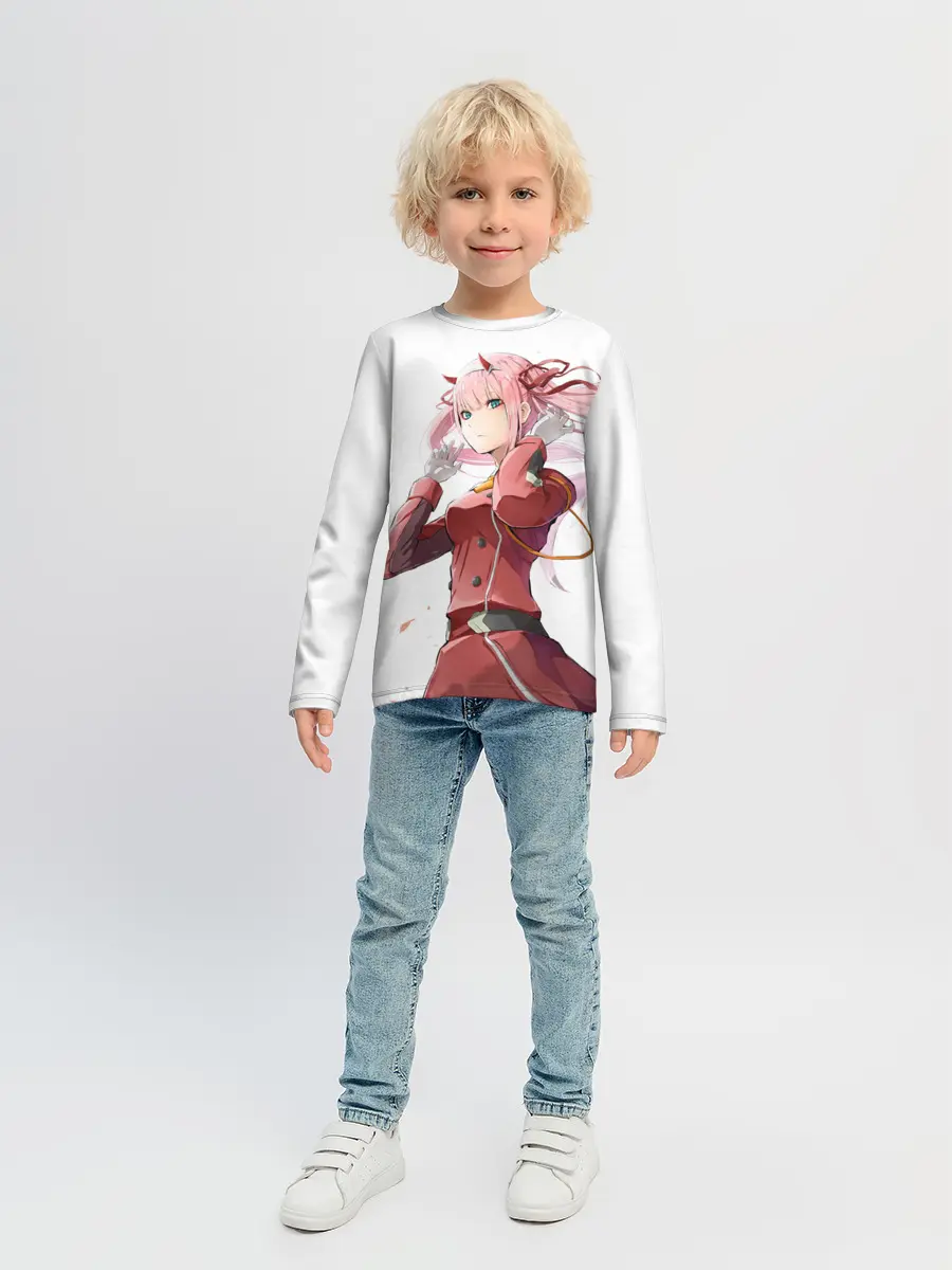 Детский лонгслив / ноль два ветер