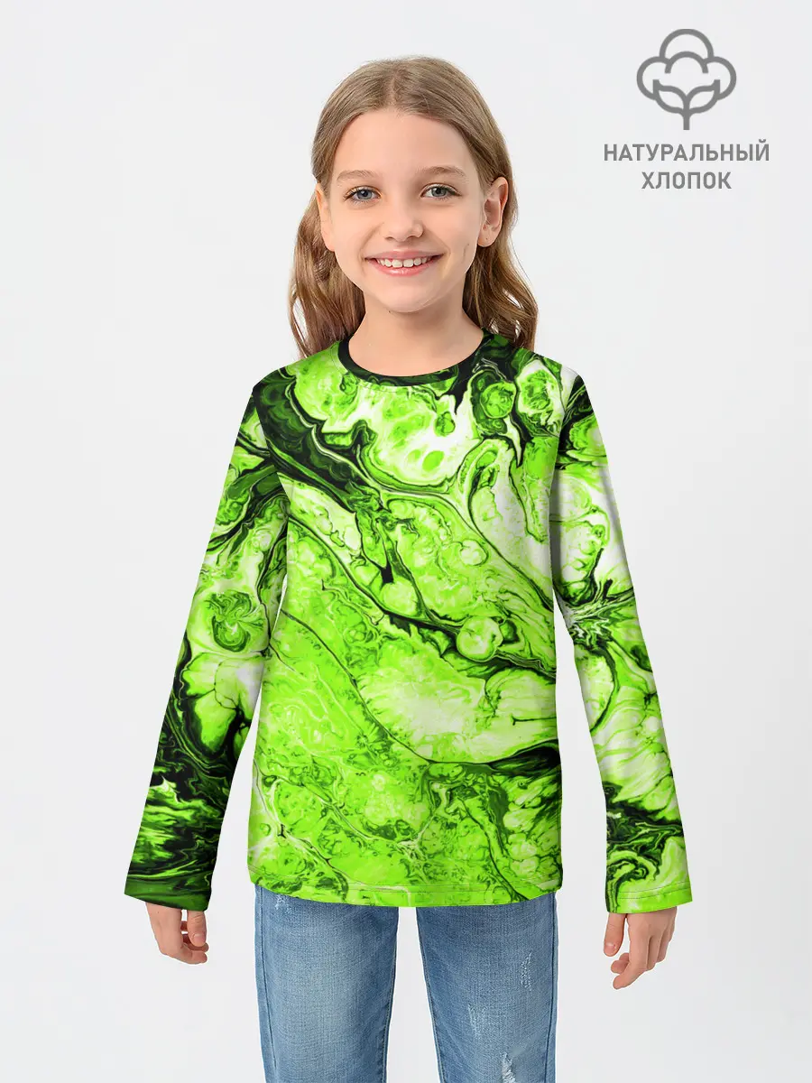 Детский лонгслив / Токсичные краски