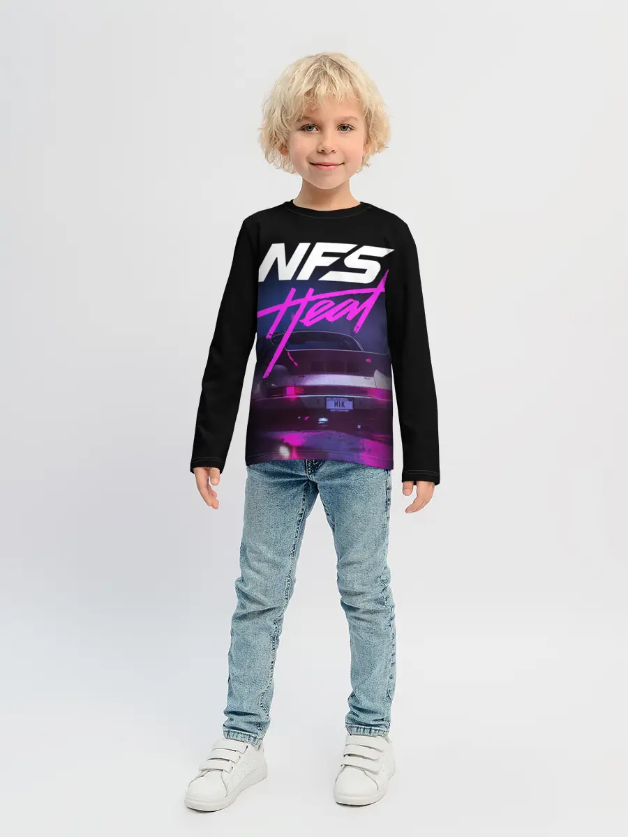 Детский лонгслив / Need For Speed Heat