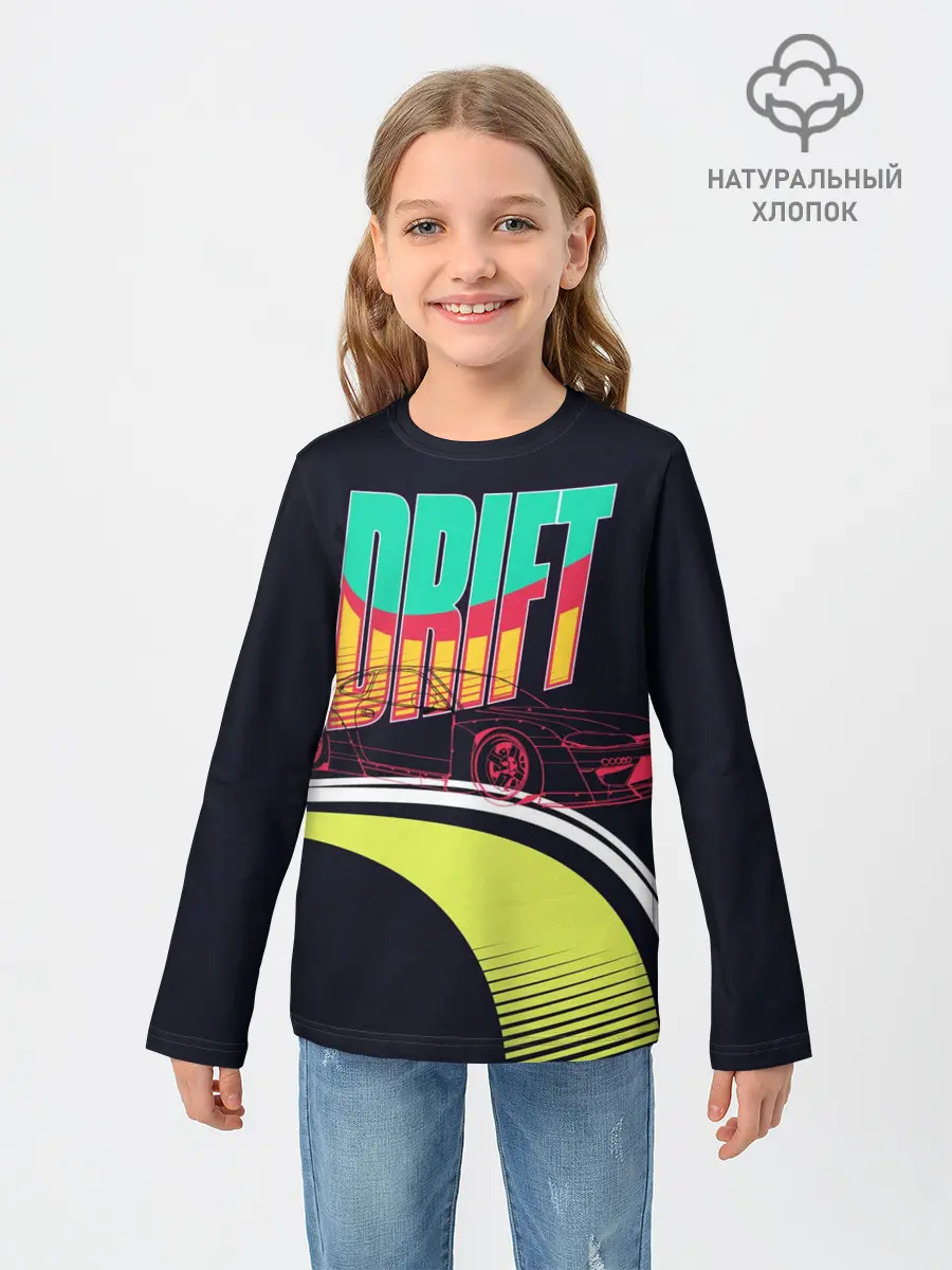 Детский лонгслив / Drift Style