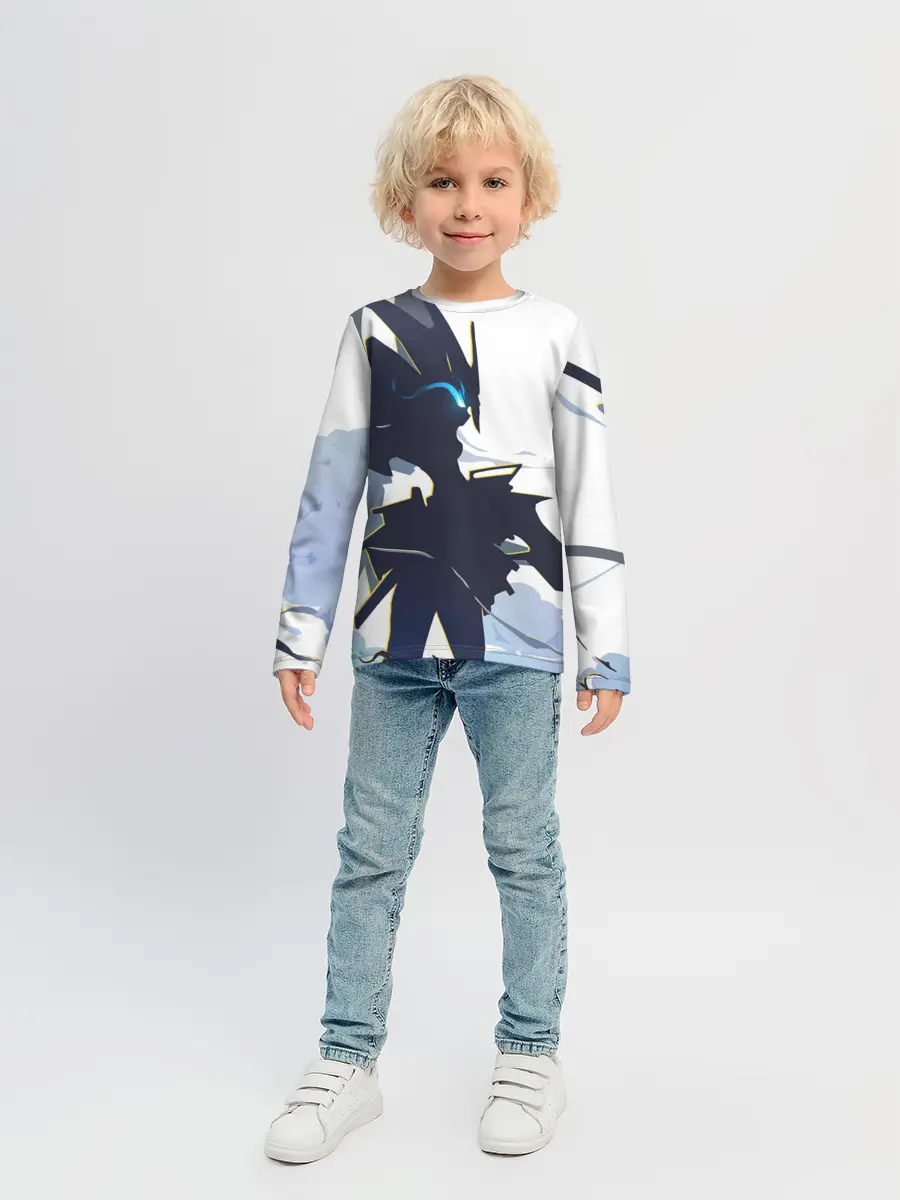 Детский лонгслив / Darling абстрация