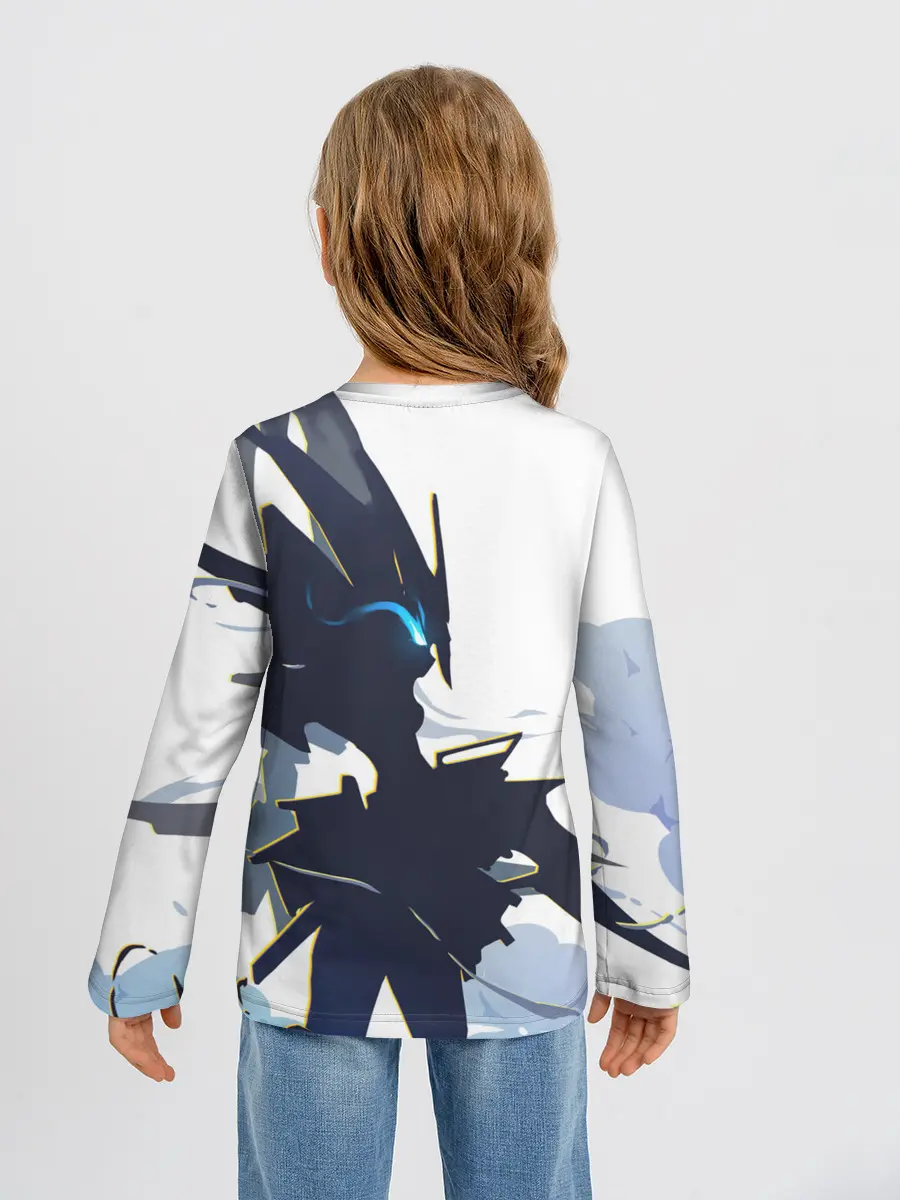 Детский лонгслив / Darling абстрация