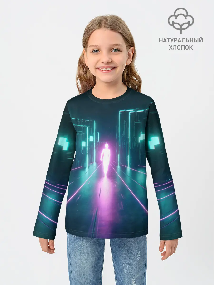 Детский лонгслив / OutRun