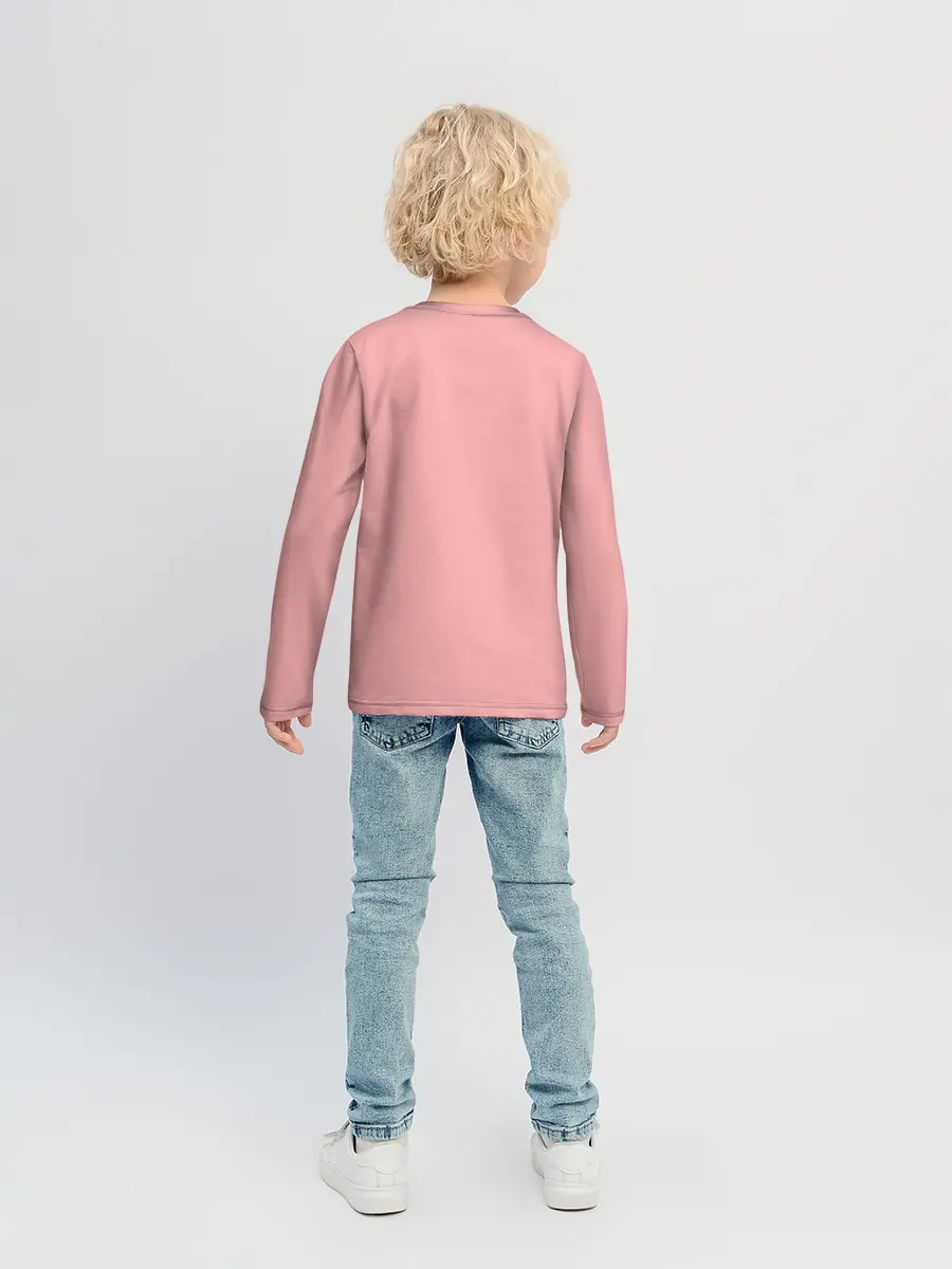 Детский лонгслив / ноль два минимал