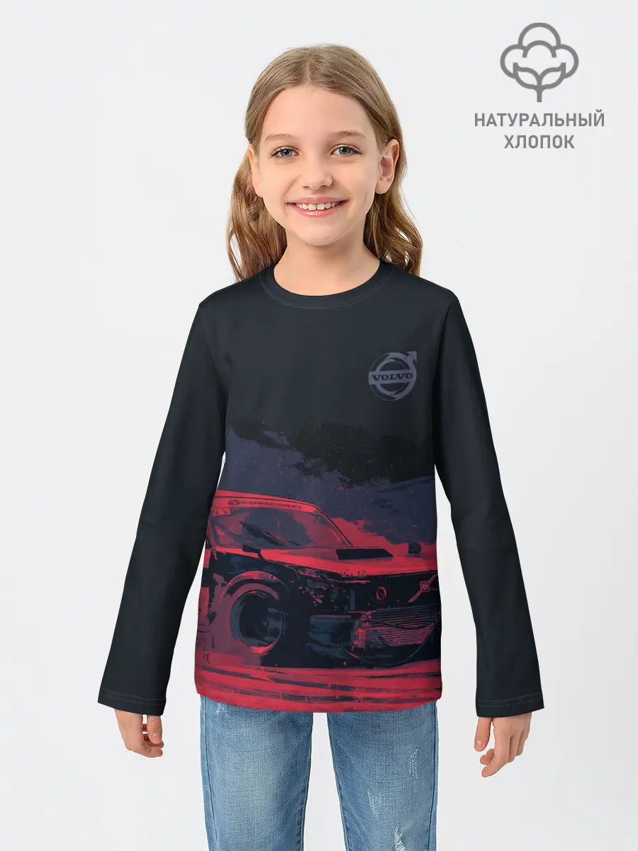 Детский лонгслив / Bosozoku Volvo