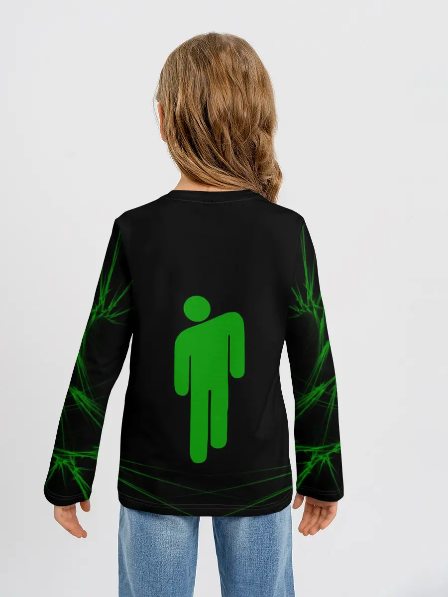 Детский лонгслив / Billie Eilish.