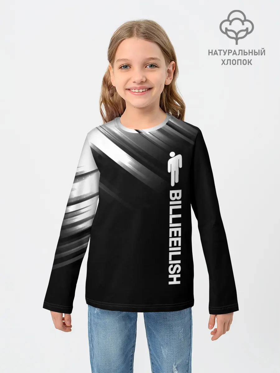 Детский лонгслив / Billie Eilish.