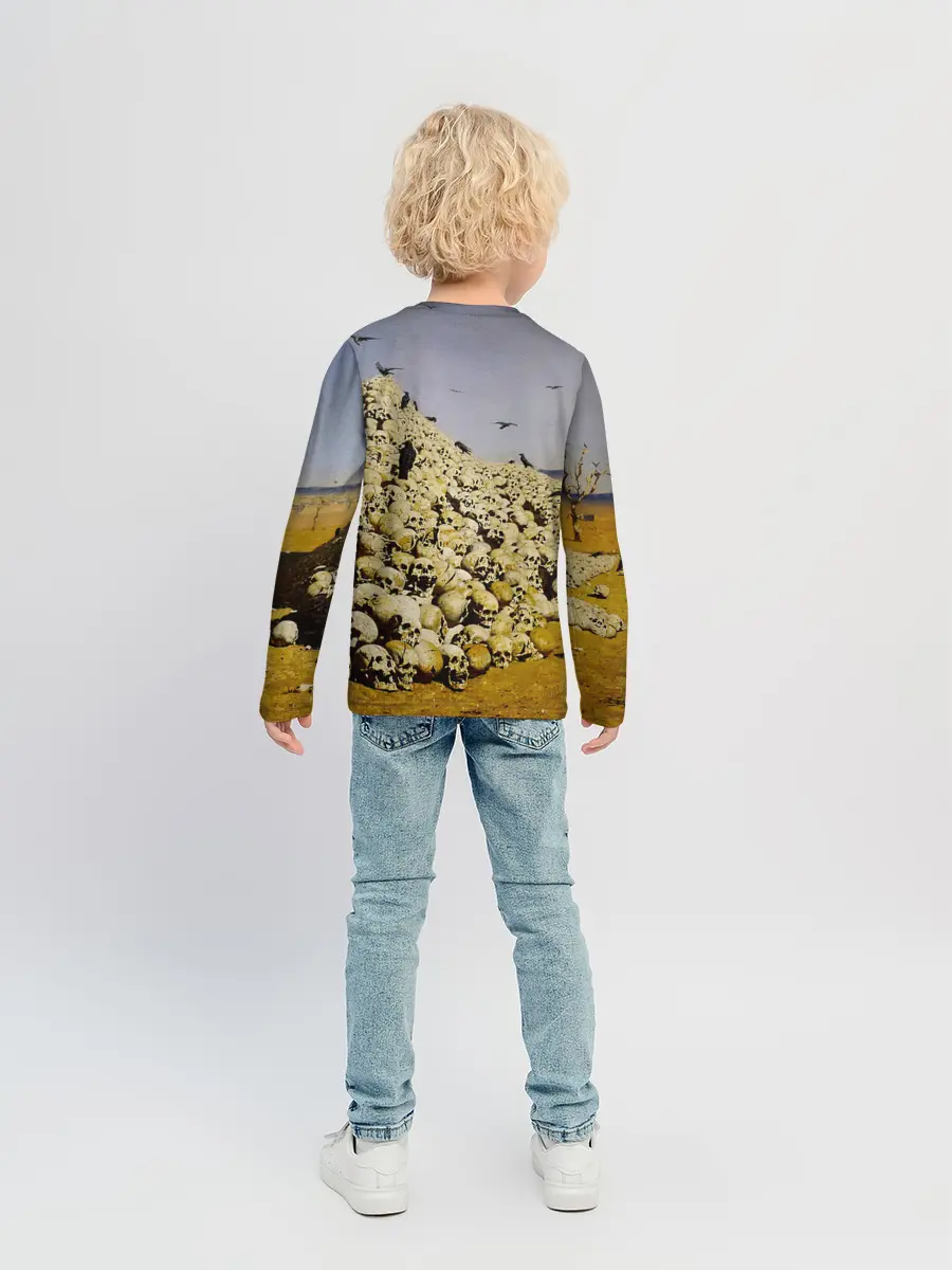 Детский лонгслив / Все как у людей