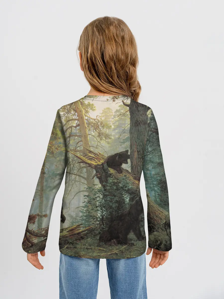 Детский лонгслив / Все как у людей