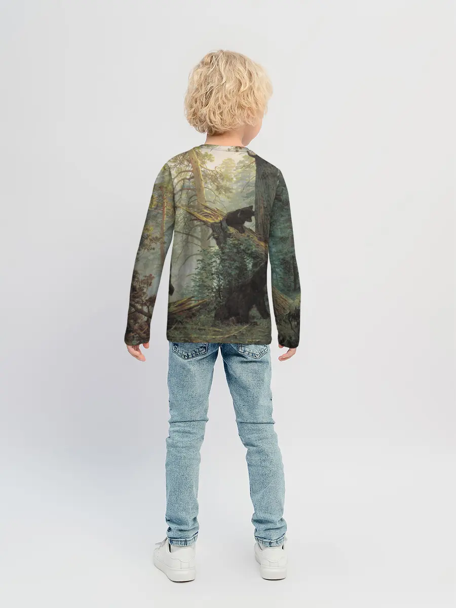 Детский лонгслив / Все как у людей