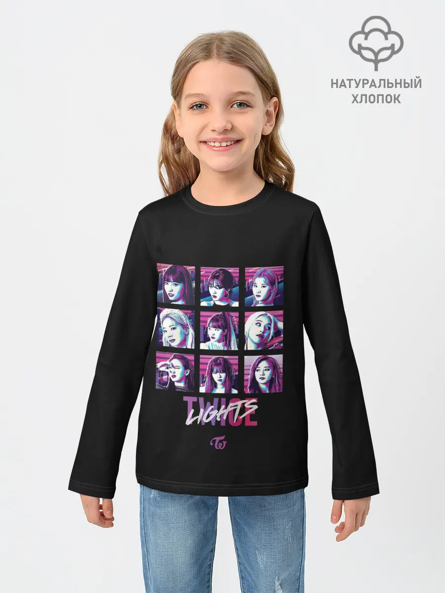 Детский лонгслив / TWICE