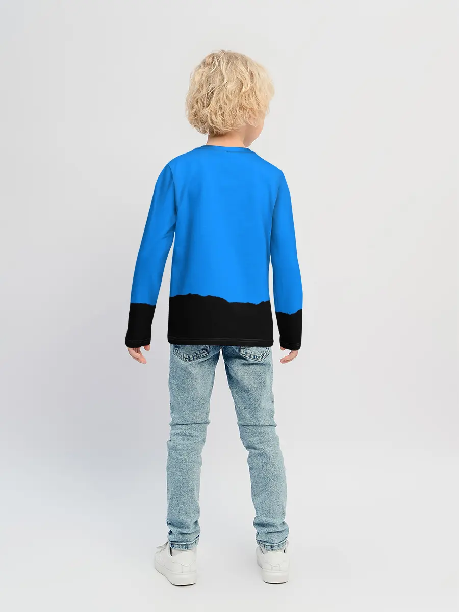 Детский лонгслив / TEAM FORTRESS 2 BLUE TEAM