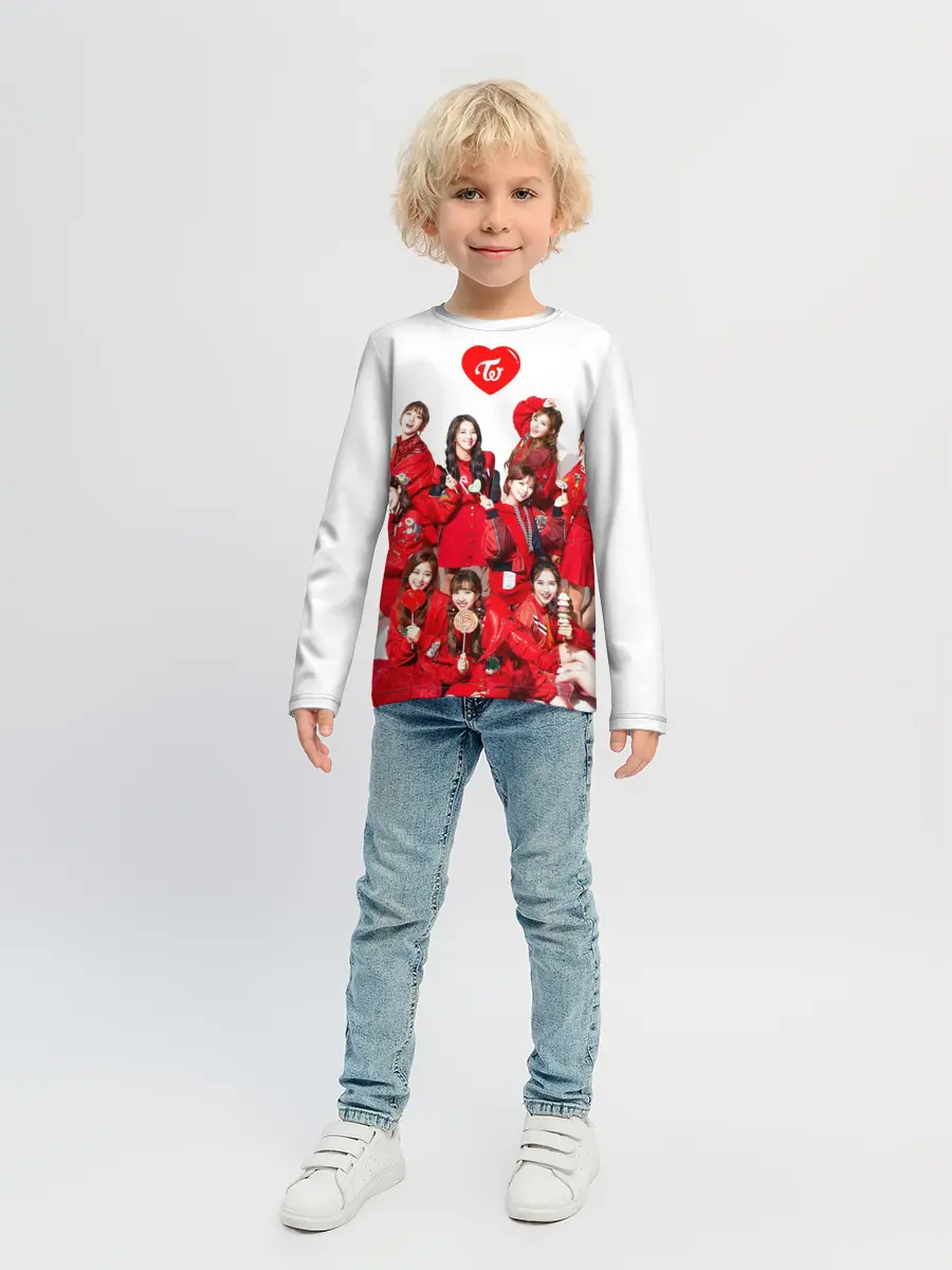 Детский лонгслив / TWICE