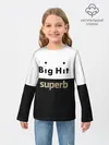 Детский лонгслив / Big Hit superb
