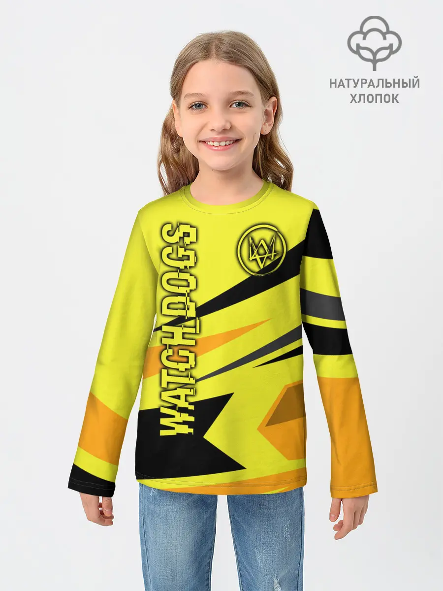 Детский лонгслив / WATCH DOGS