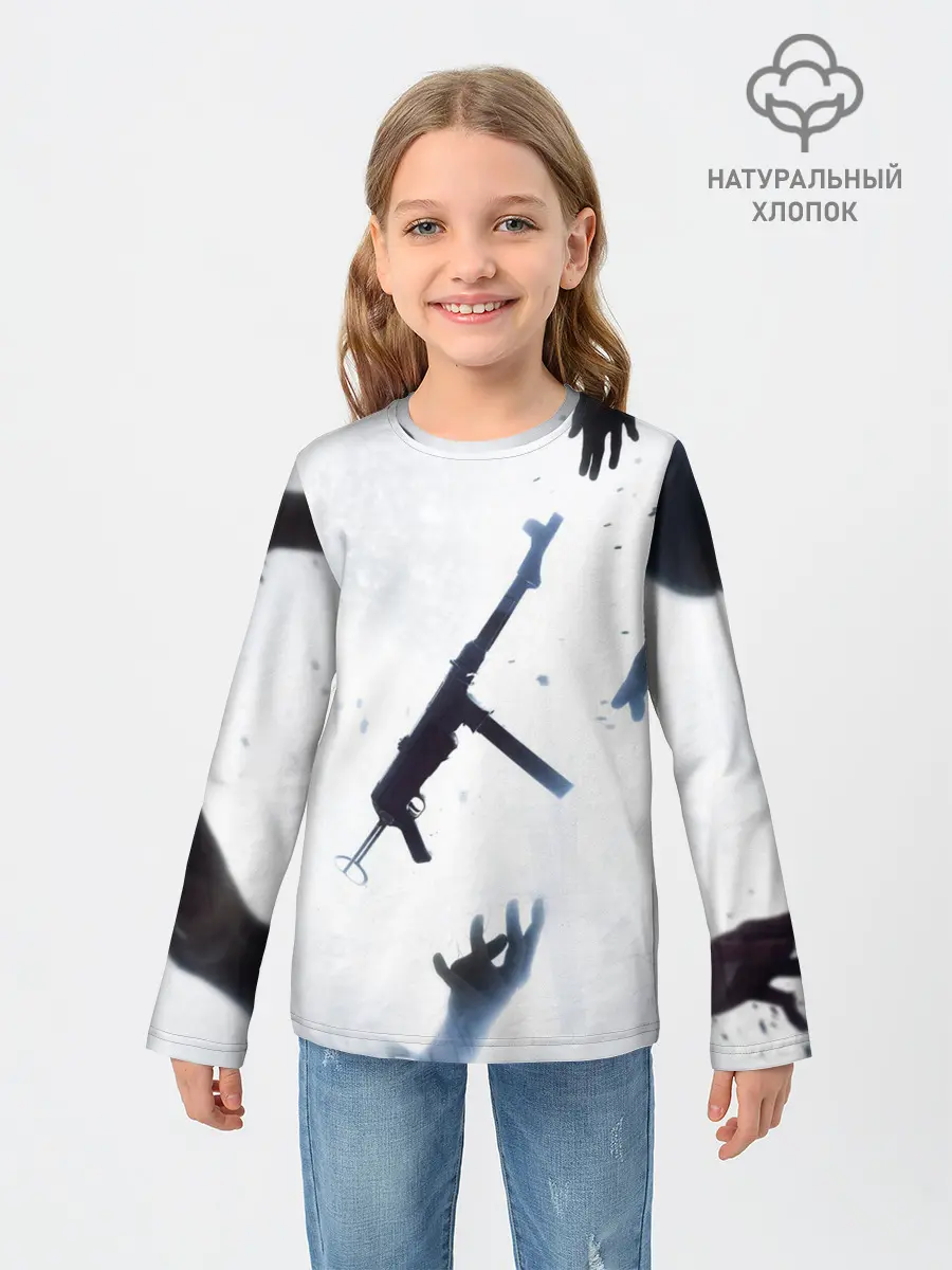 Детский лонгслив / Бателфилд МП 40