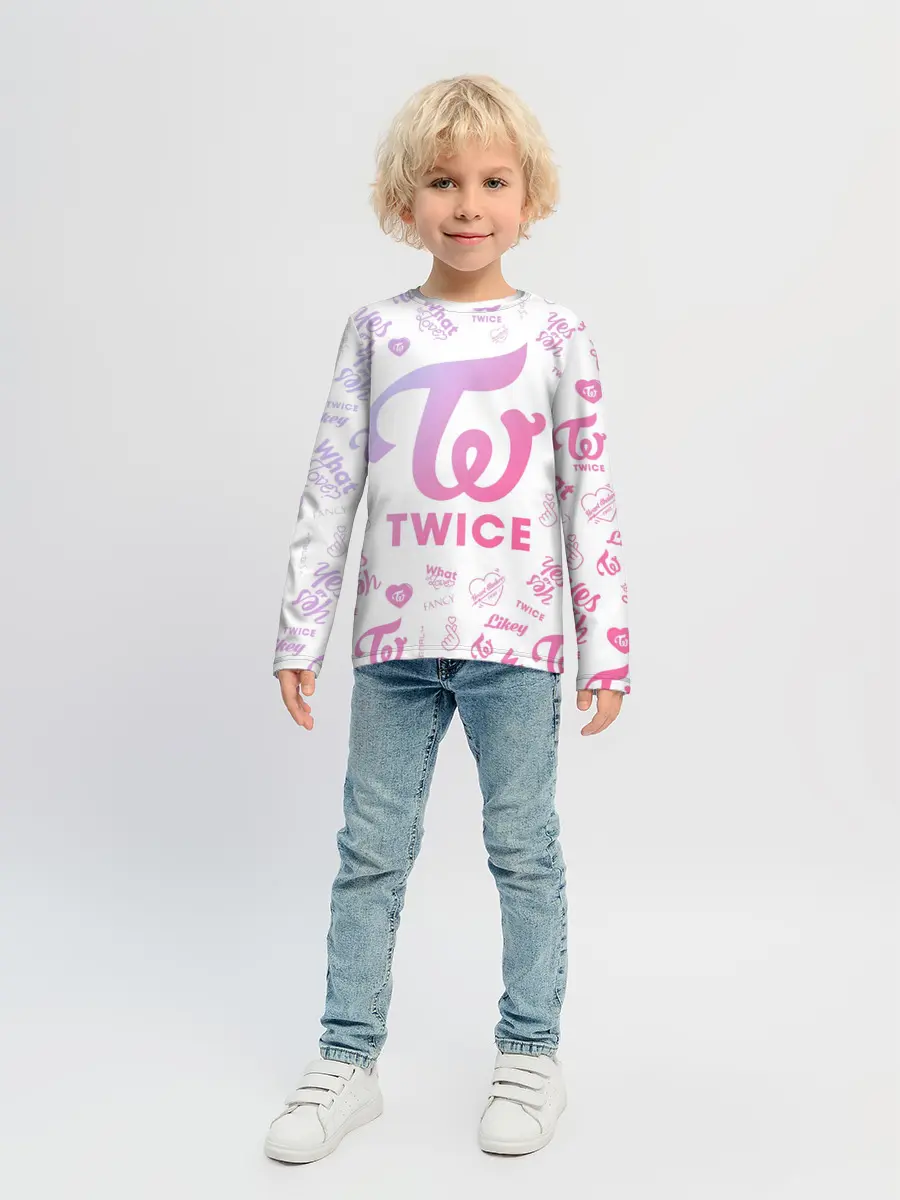 Детский лонгслив / TWICE
