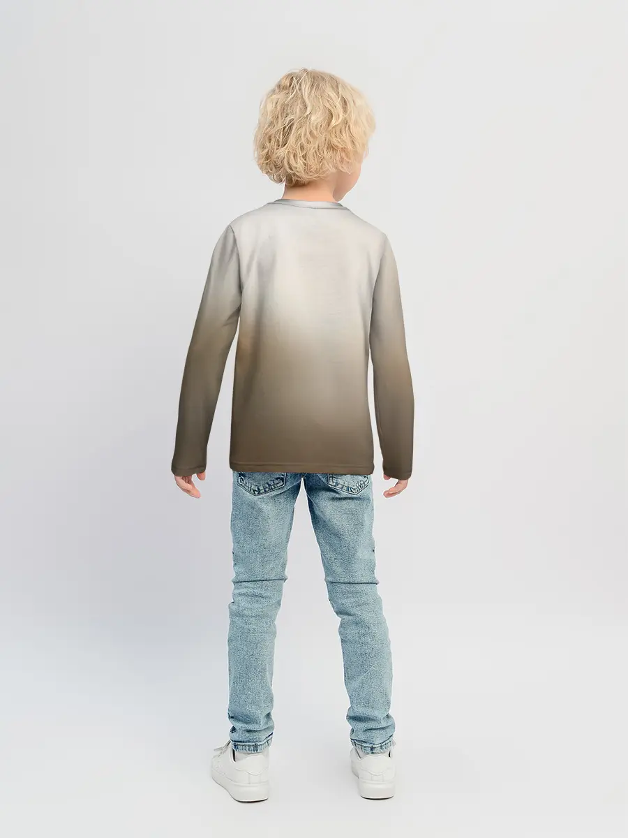 Детский лонгслив / Танки