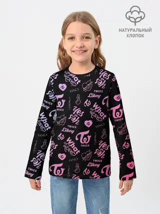 Детский лонгслив / TWICE