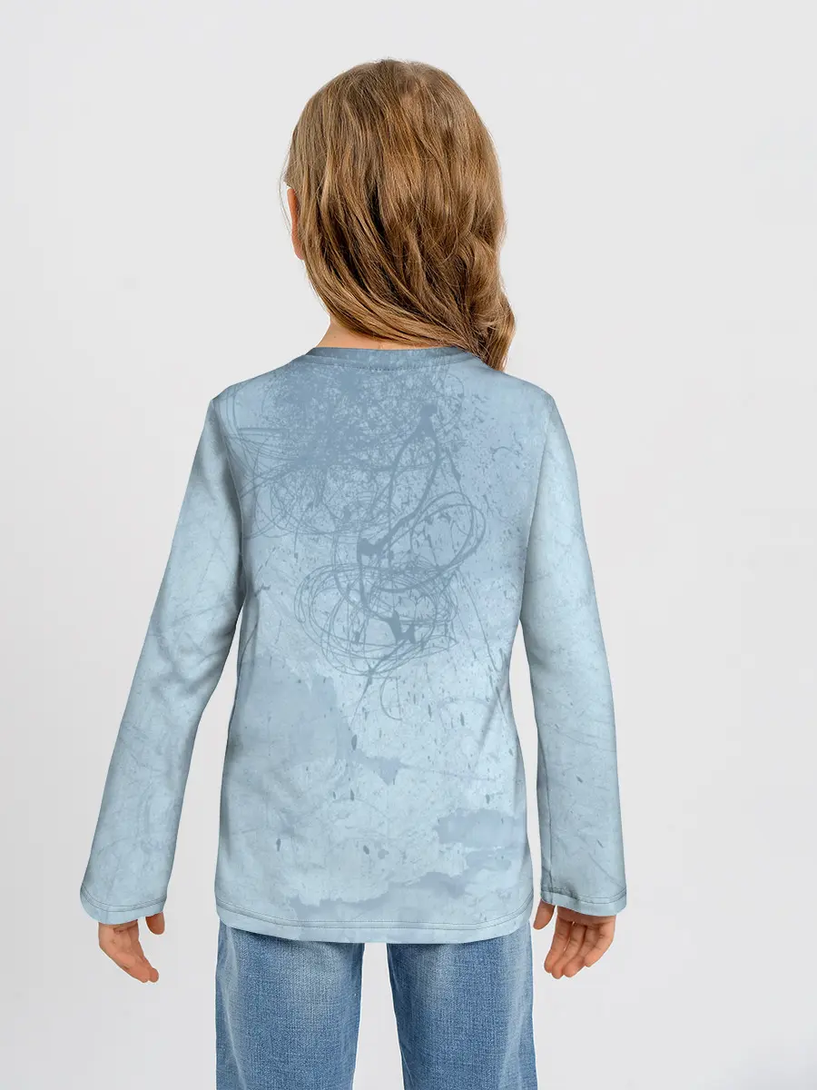 Детский лонгслив / три сноуборда