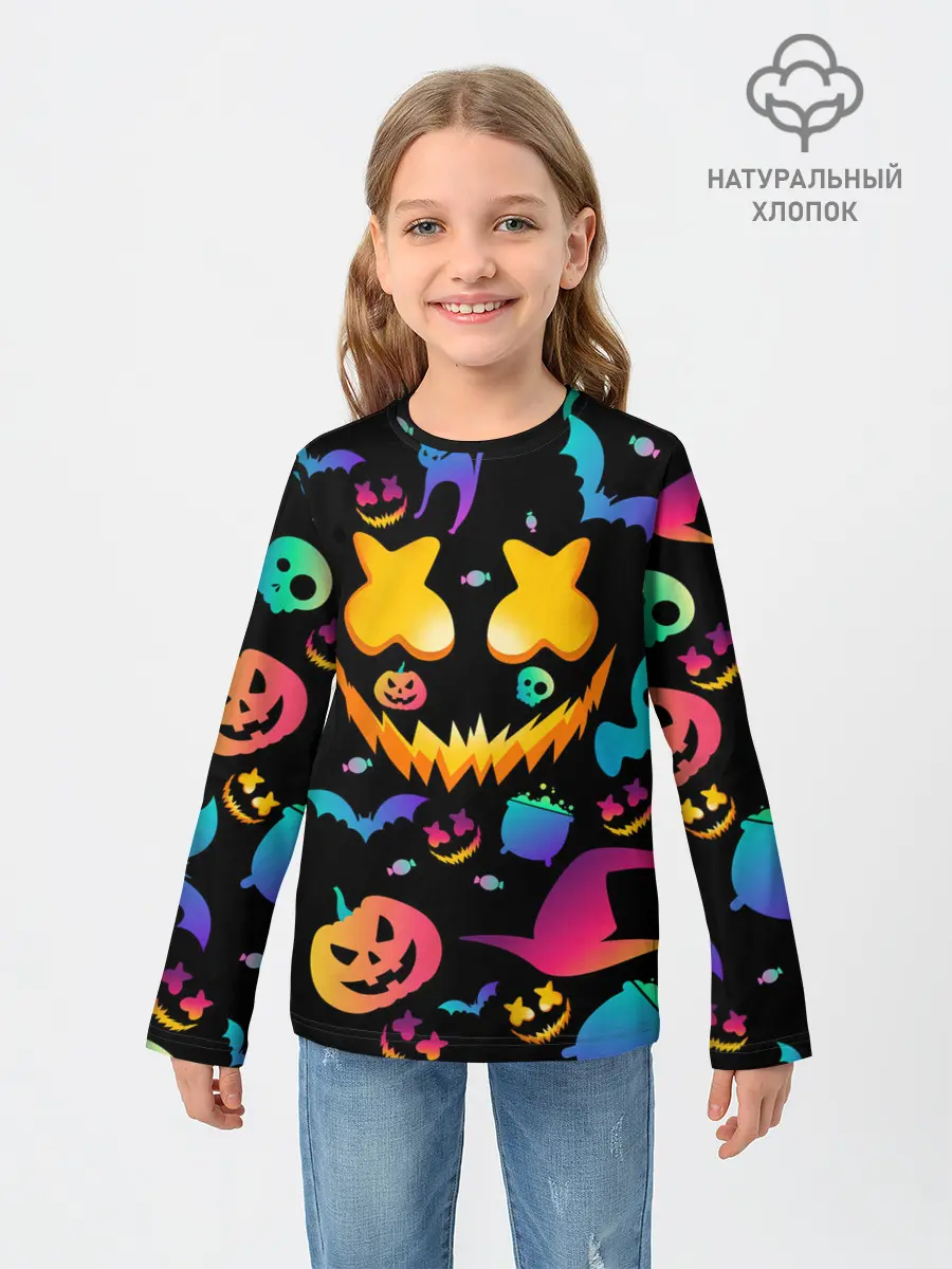 Детский лонгслив / MARSHMELLO HALLOWEEN