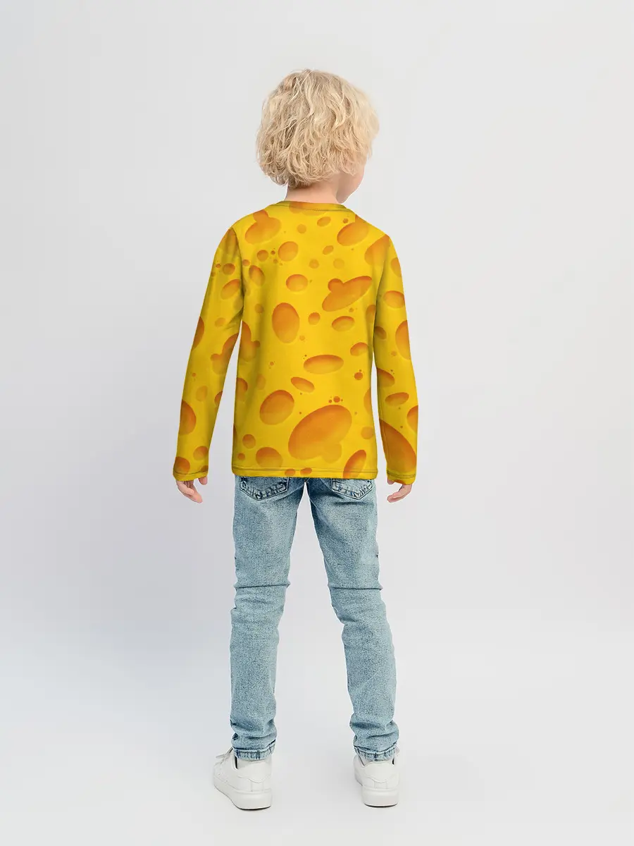 Детский лонгслив / Сыр