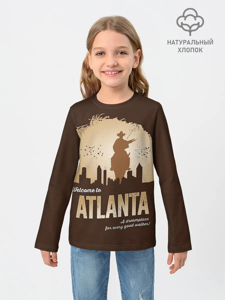 Детский лонгслив / Ходячие мертвецы