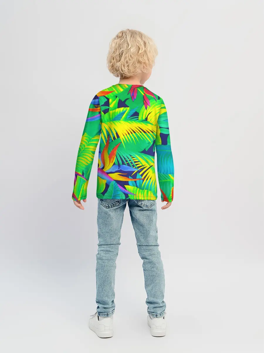 Детский лонгслив / ТРОПИКИ