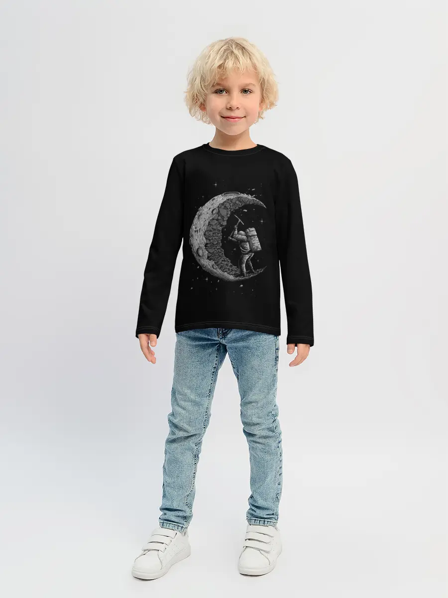 Детский лонгслив / Лунокоп