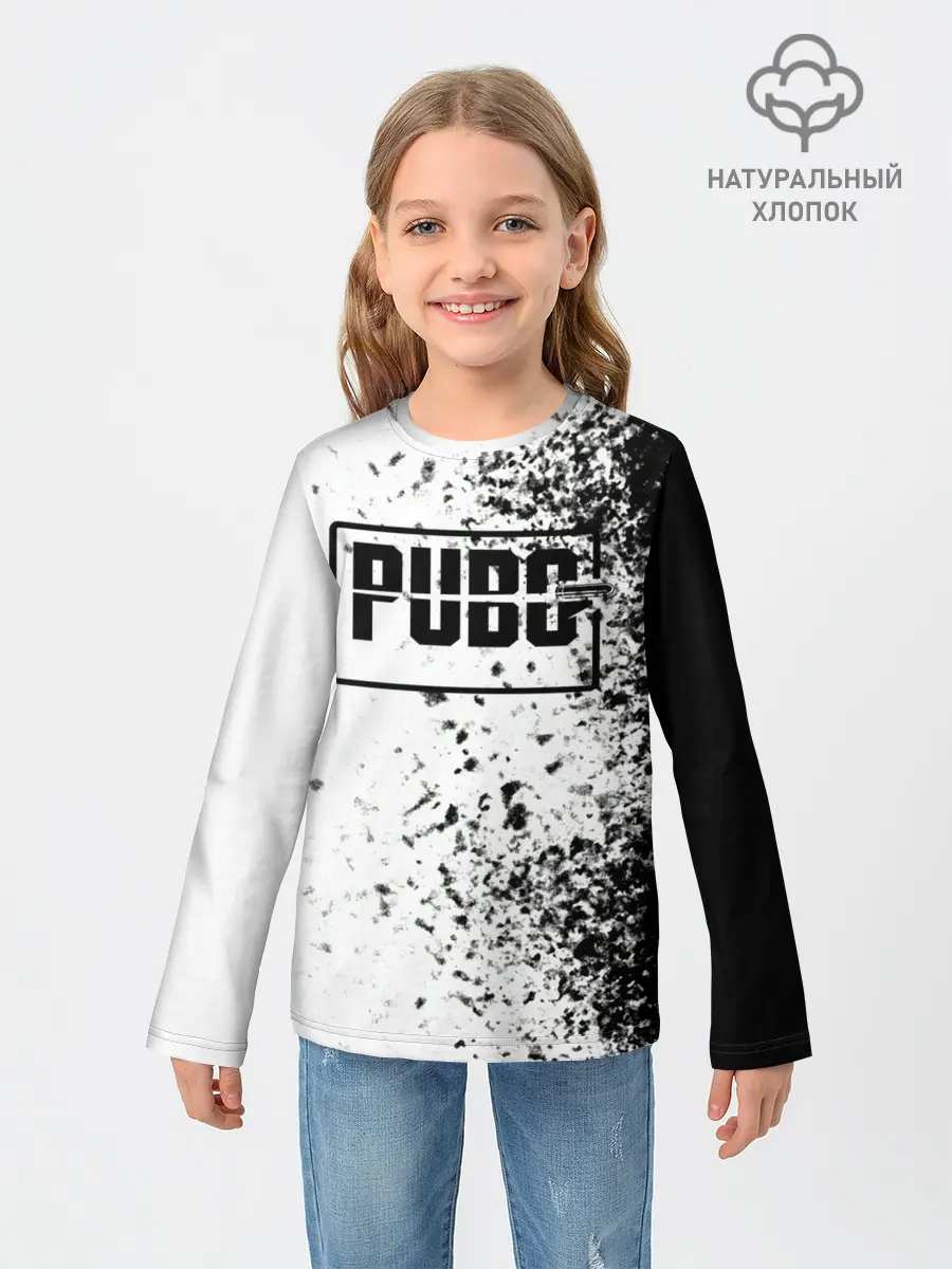 Детский лонгслив / PUBG.