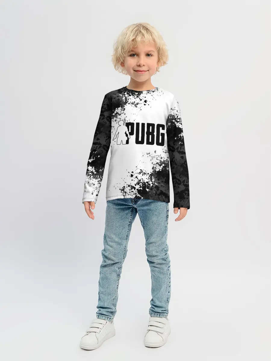 Детский лонгслив / PUBG.