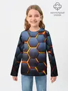 Детский лонгслив / 3D БРОНЬ
