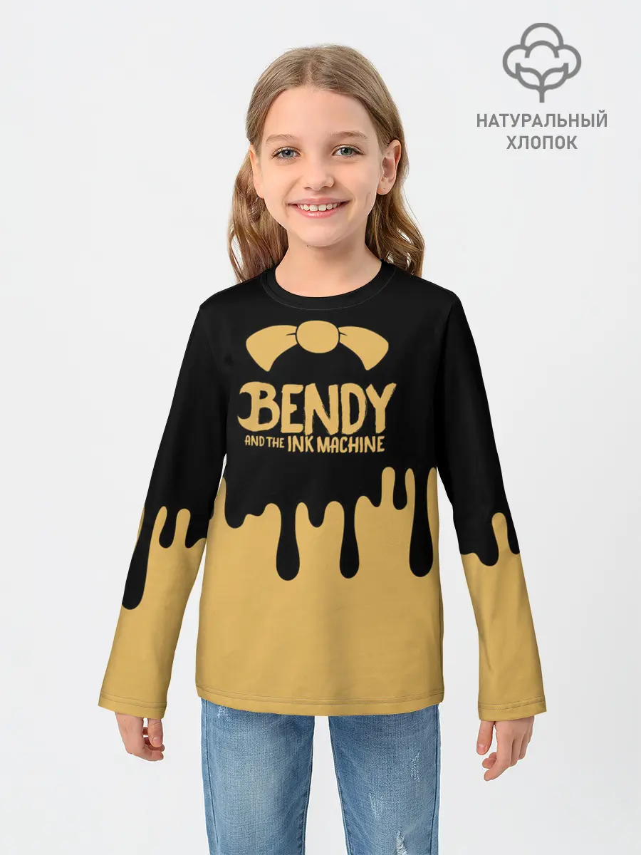 Детский лонгслив / Bendy And The Ink Machine