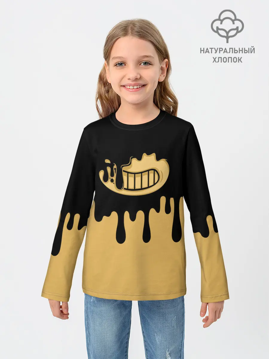 Детский лонгслив / Bendy And The Ink Machine
