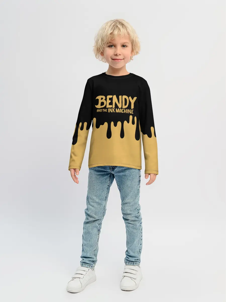 Детский лонгслив / Bendy And The Ink Machine