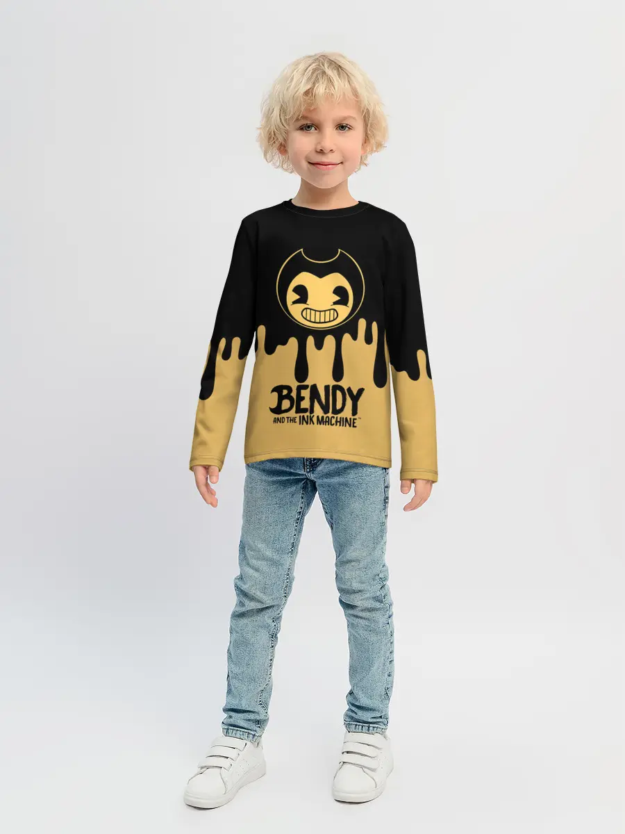 Детский лонгслив / Bendy And The Ink Machine