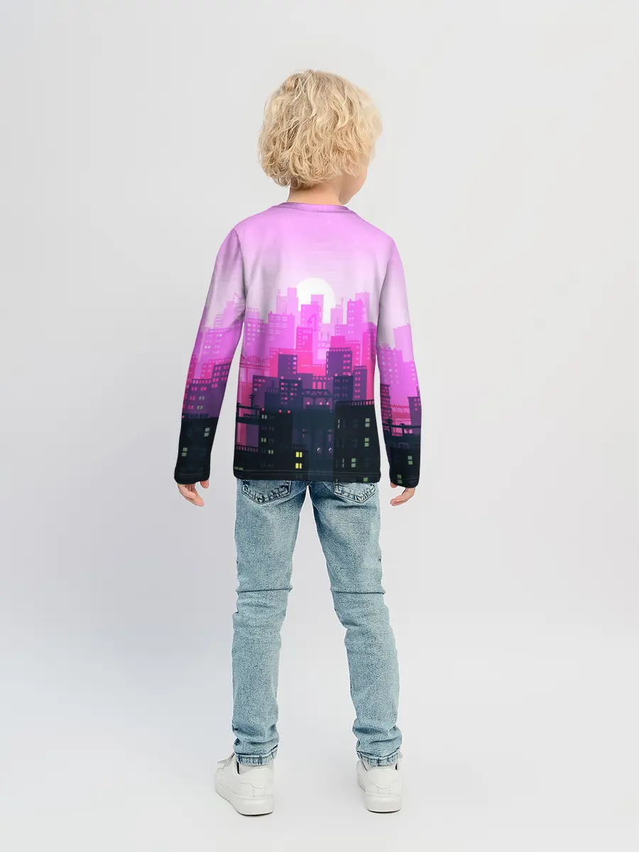 Детский лонгслив / CITY