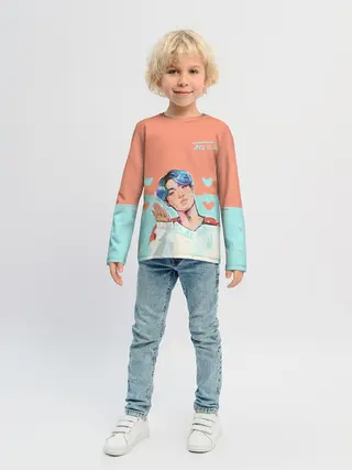 Детский лонгслив / Ateez